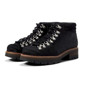 Clarks Orianna Alpine Black Faux Fur Boots Booties Womens Size 7M New in Box